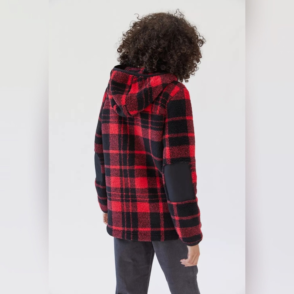 The North Face Women’s 2.0 Campshire Sherpa Pullover Hoodie 1/4 Zip - L - Picture 3 of 15
